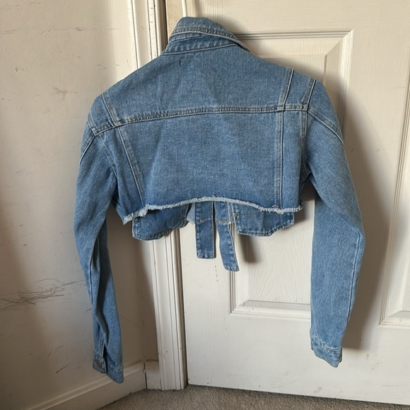 Cropped Jean jacket - Picture 2 of 2
